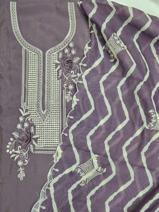 Glam Shimmer Embroidered Ensemble