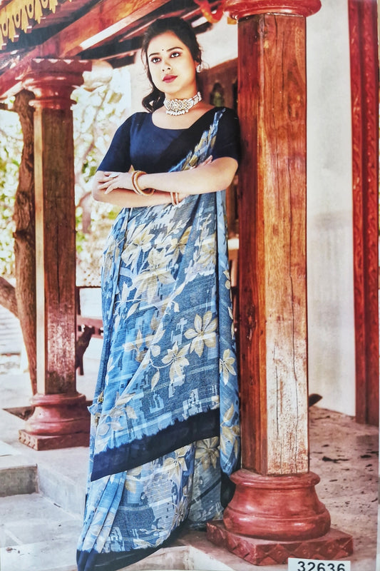 Printed Georgette Sarees