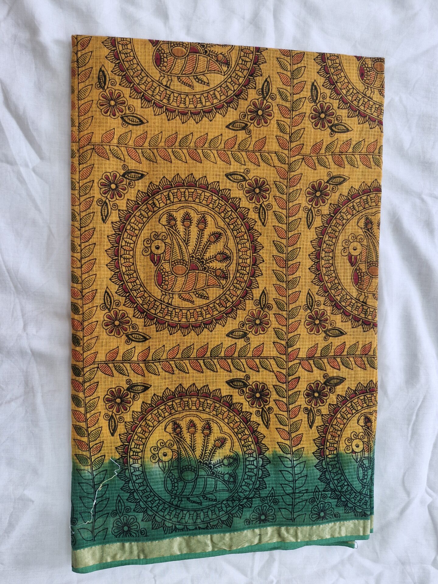 Kota Cotton Sarees with dual tone