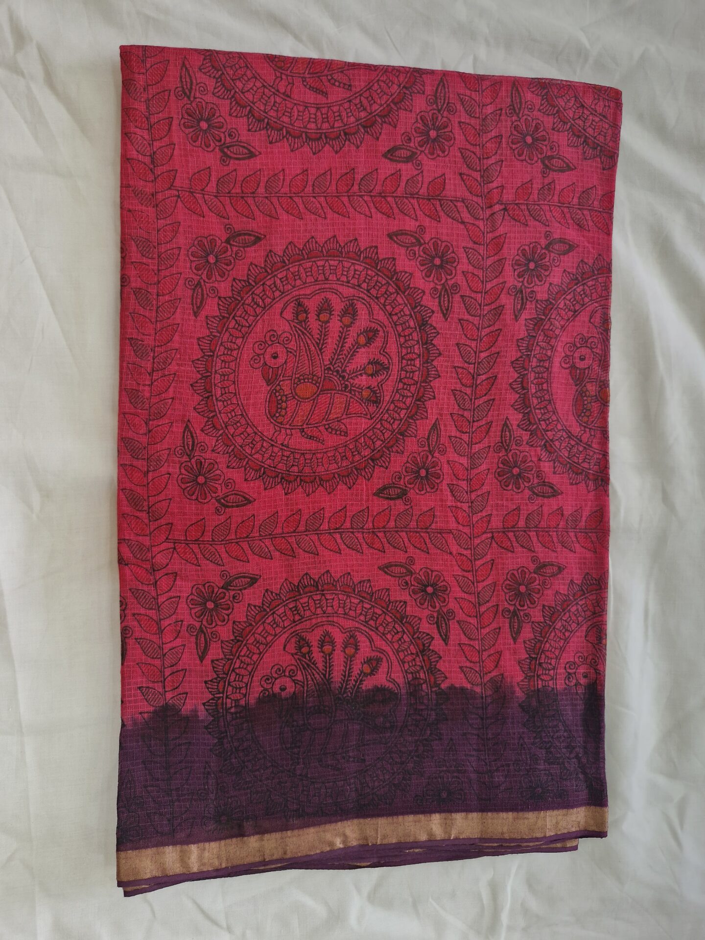 Kota Cotton Sarees with dual tone