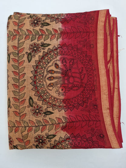 Kota Cotton Sarees with dual tone