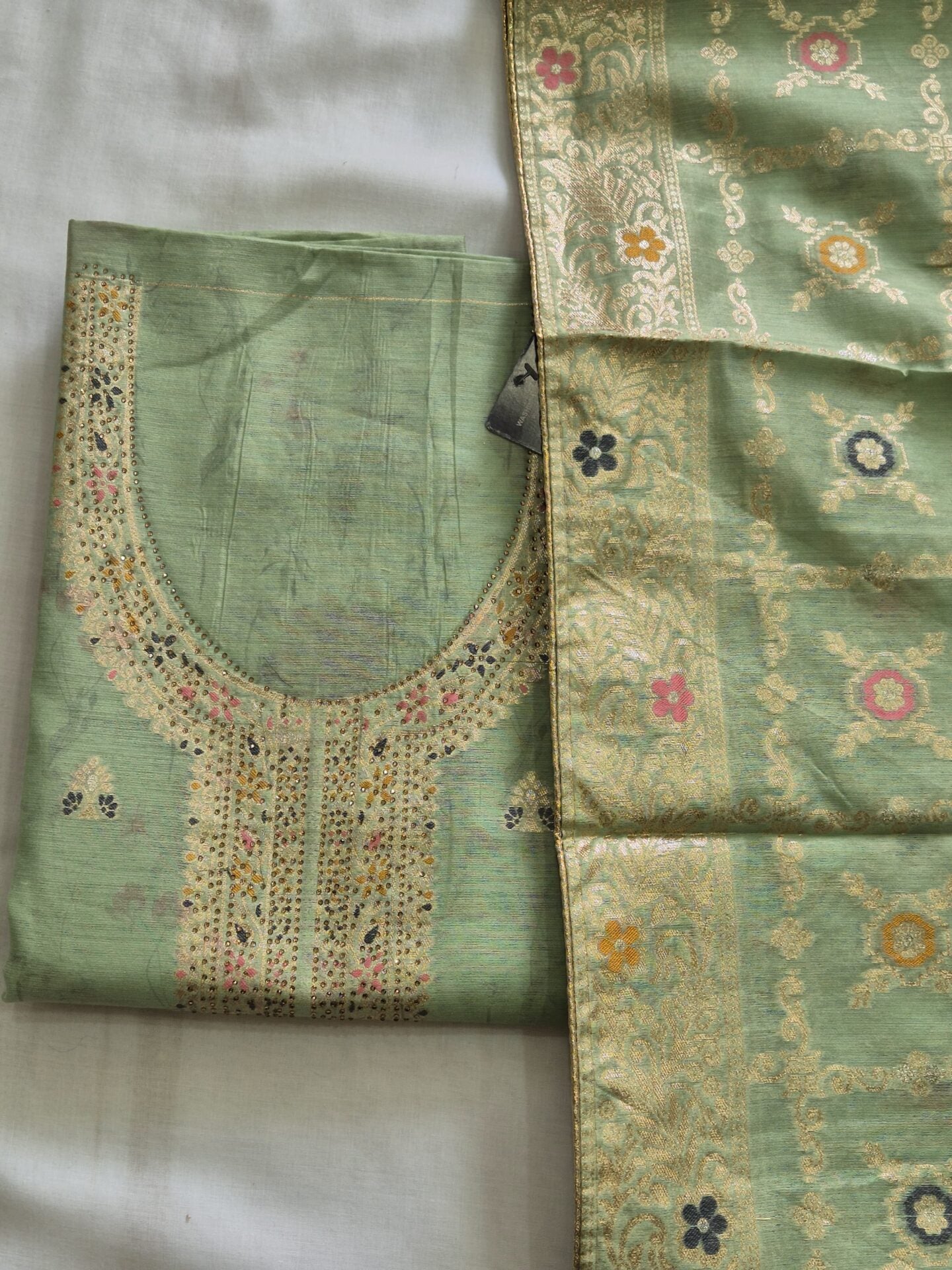 Variety Jacquard Silk Ensemble