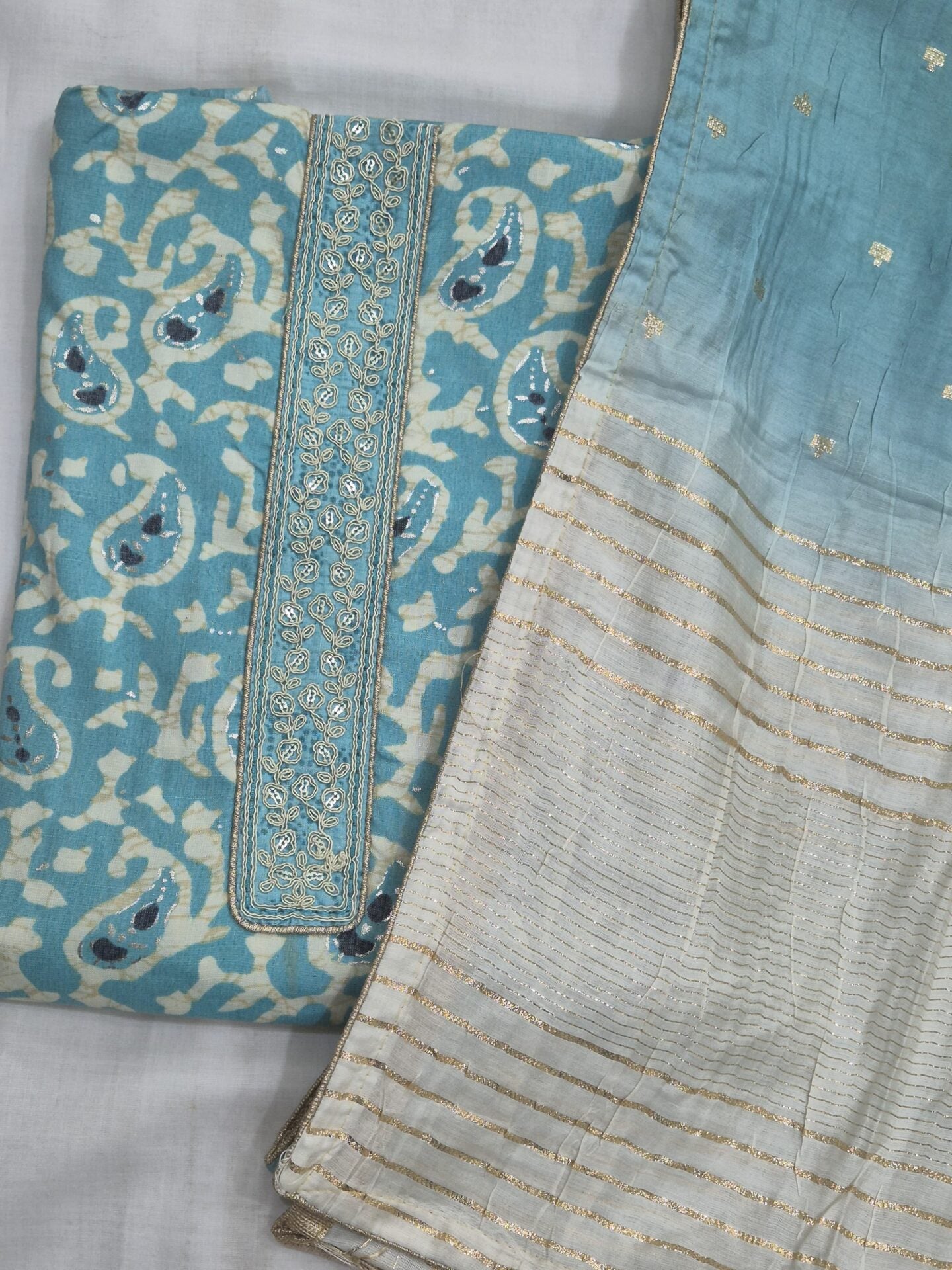 Imperial Jaam Cotton Embroidered Set