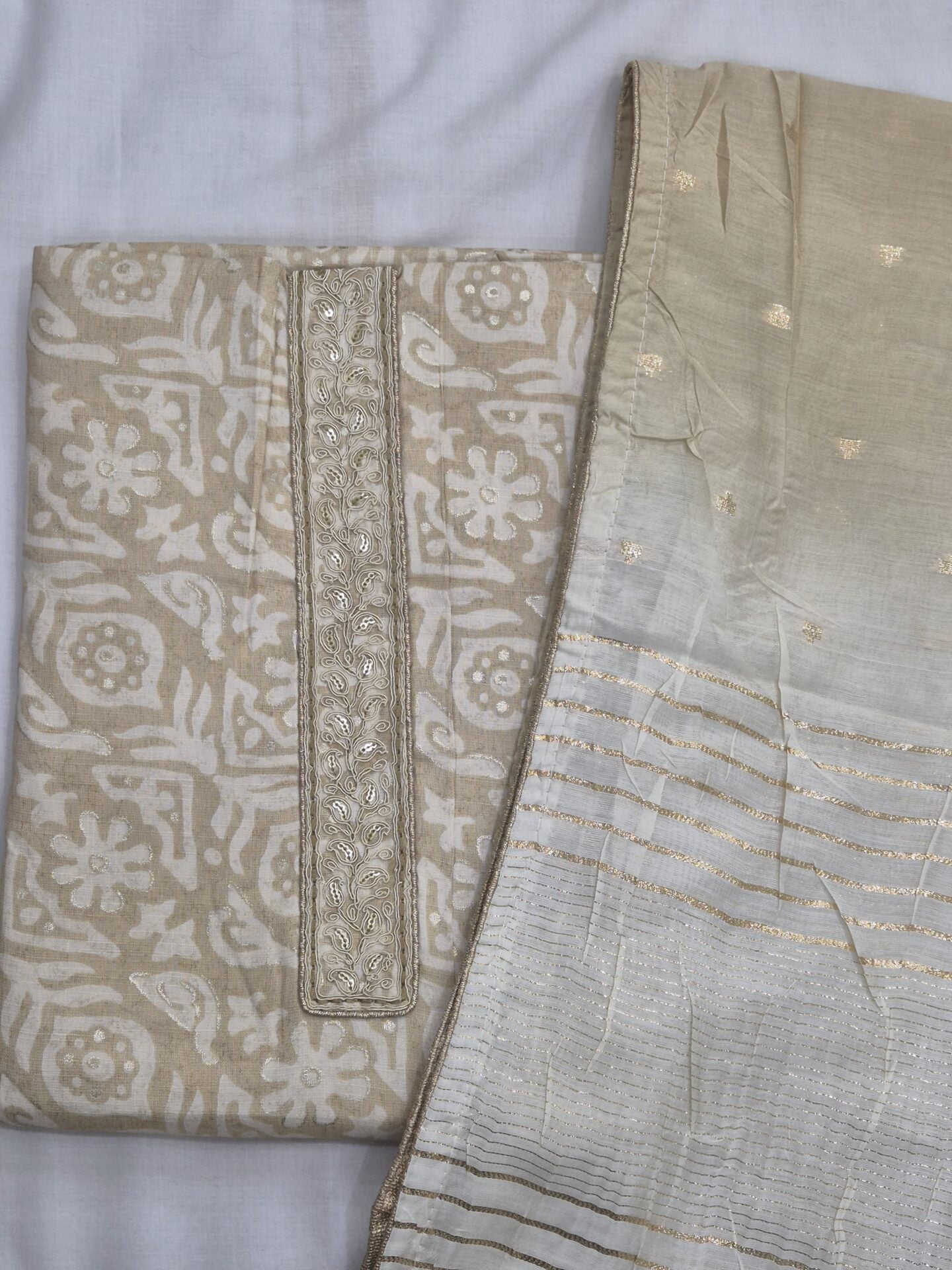 Imperial Jaam Cotton Embroidered Set