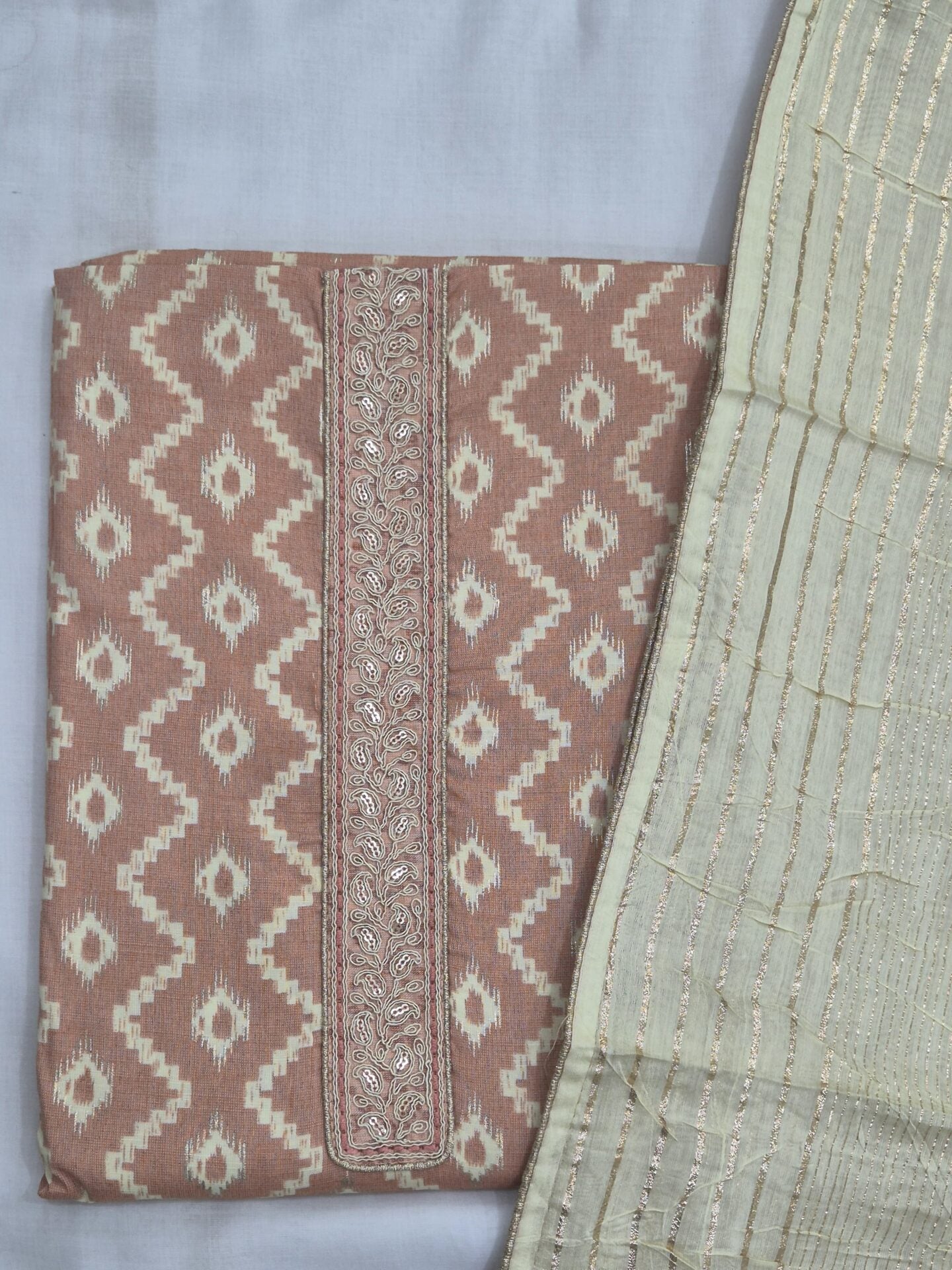 Imperial Jaam Cotton Embroidered Set