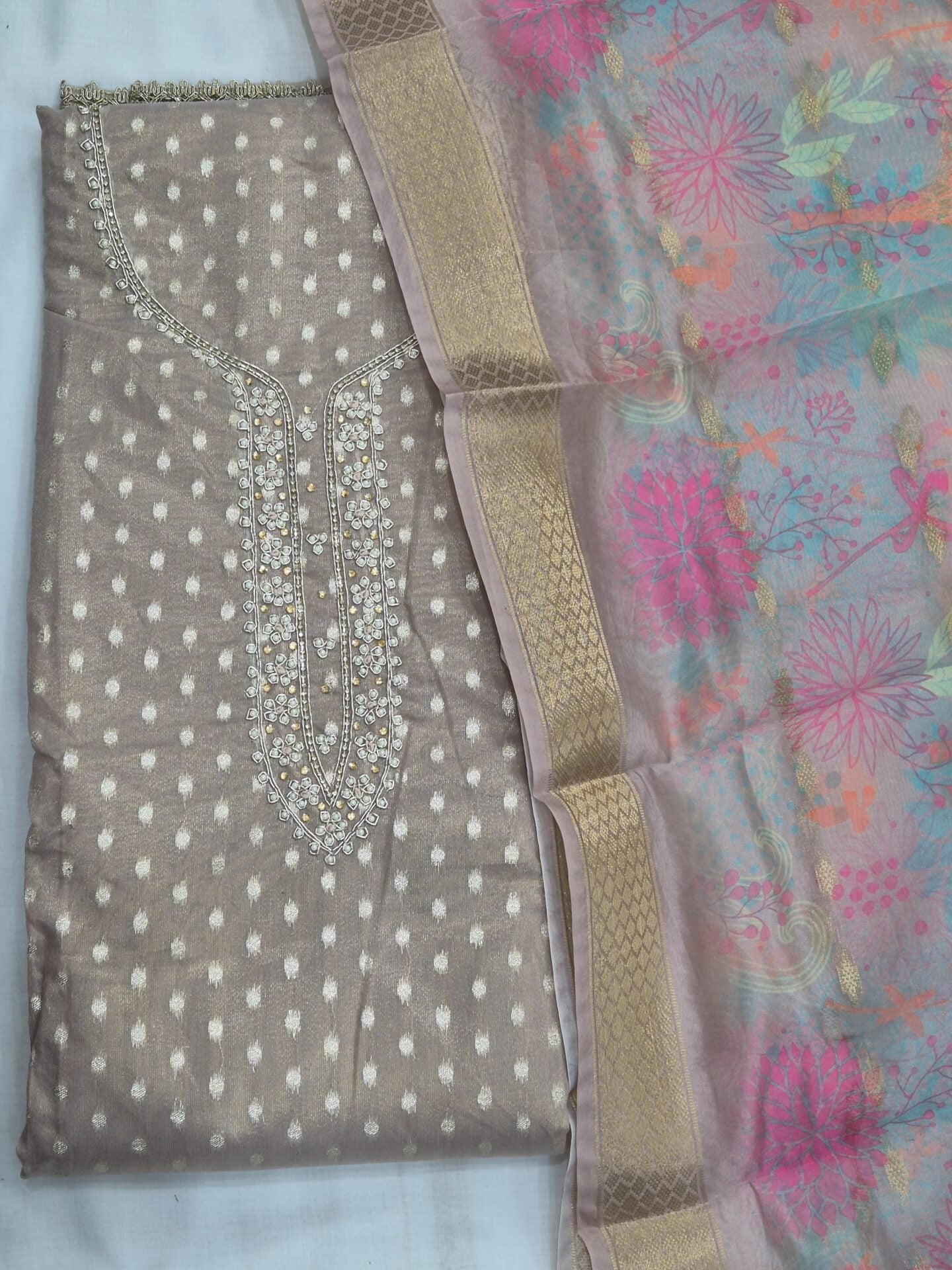 Shiny Shimmer Partywear Set