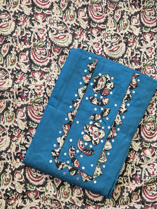 Premium Kalamkari cotton with patch work